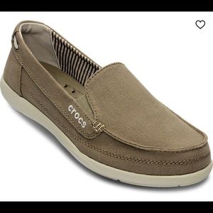 NWT Women’s Croc Wula Canvas Loafers